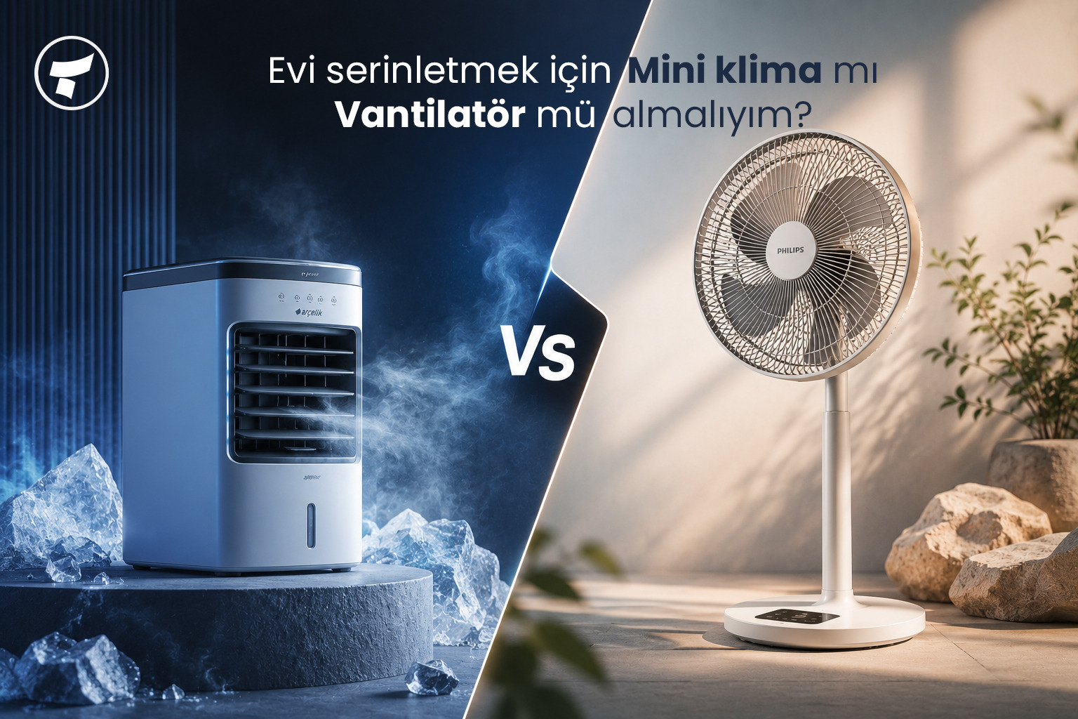 Mini Klima mı Kule Vantilatör mü? Hangisi Daha İyi Serinletir?
