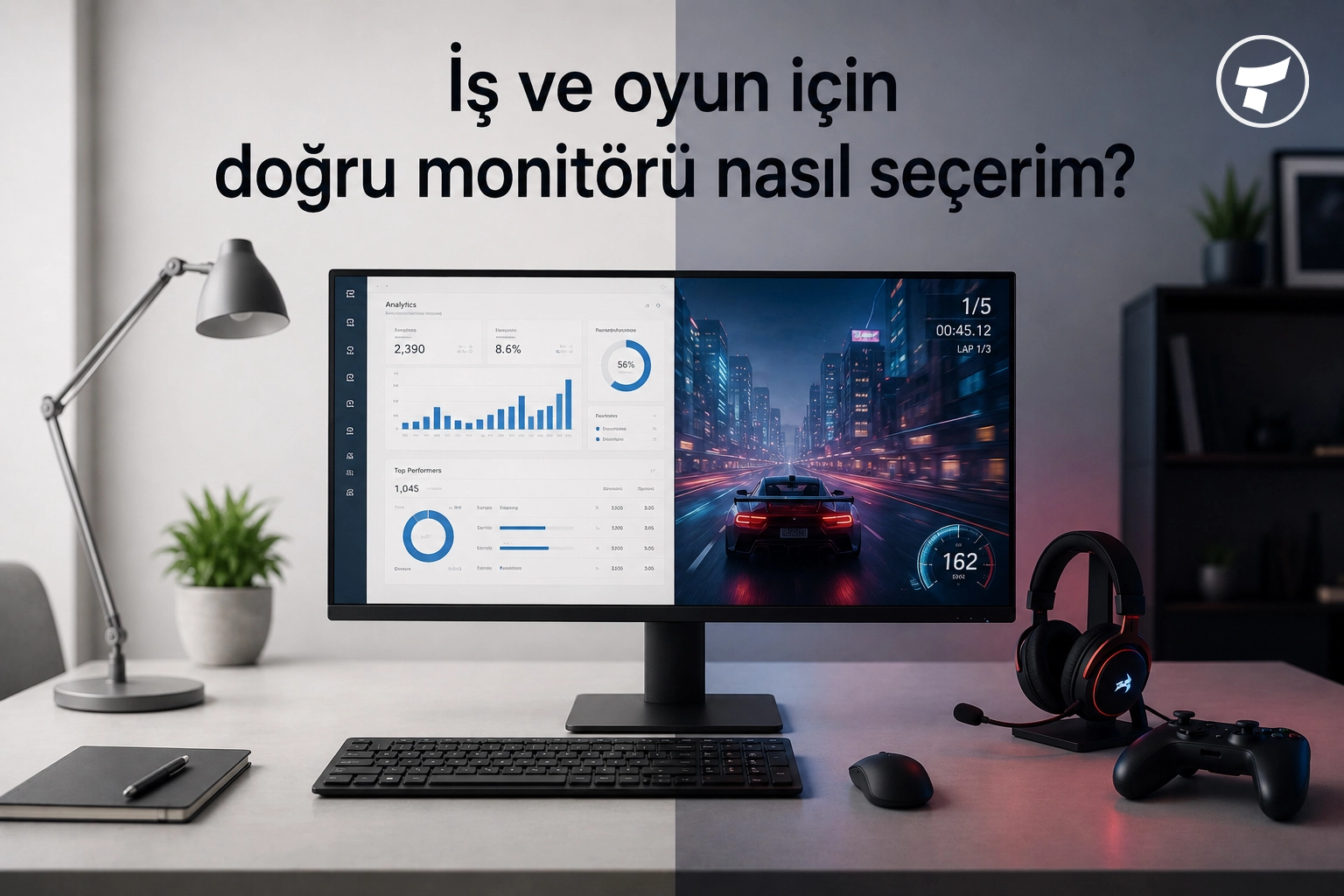 Monitör Nasıl Seçilir? 2026 Rehberi: Panel, Hz, Boyut