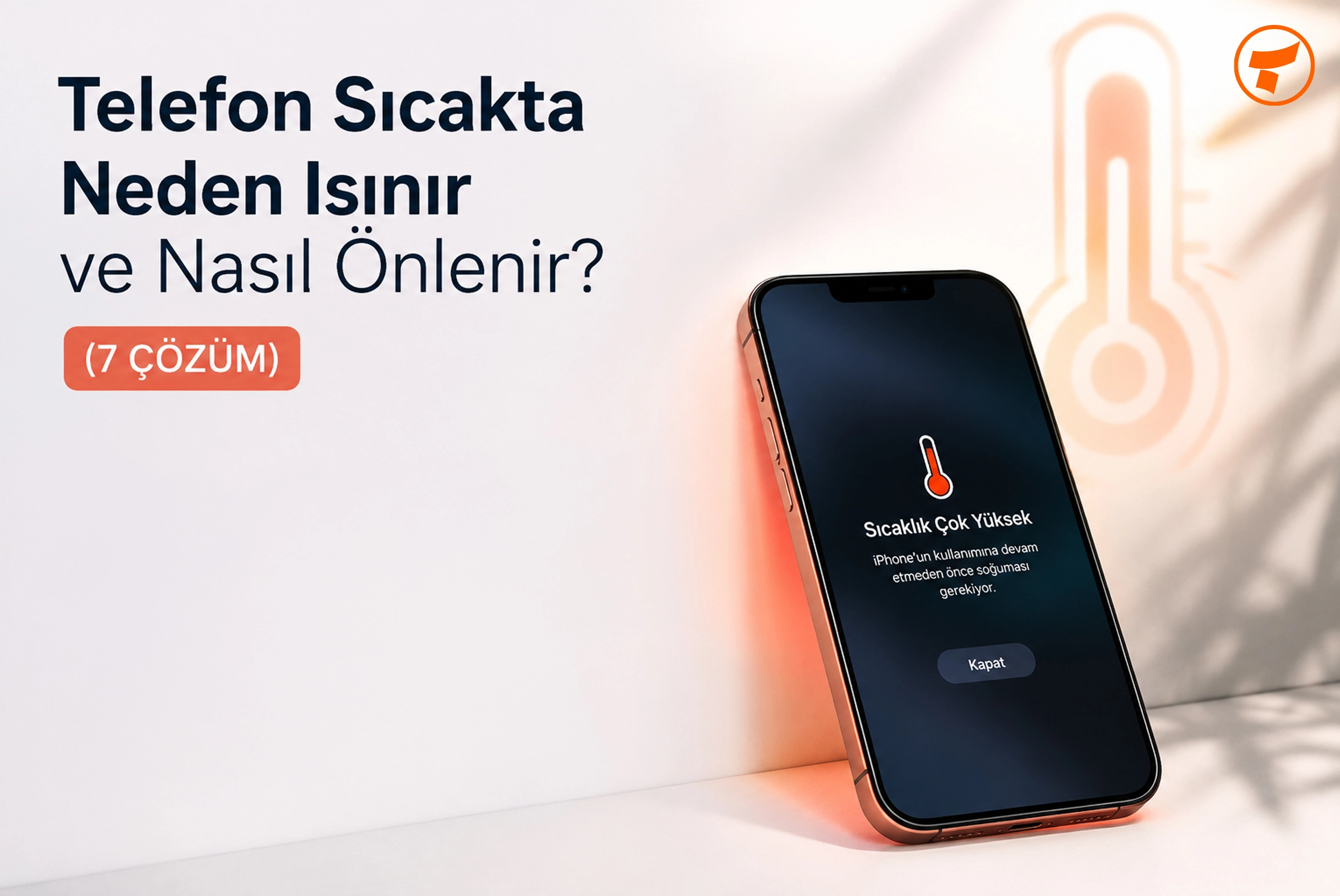 Telefon Sıcakta Neden Isınır ve Nasıl Önlenir? (7 Çözüm)