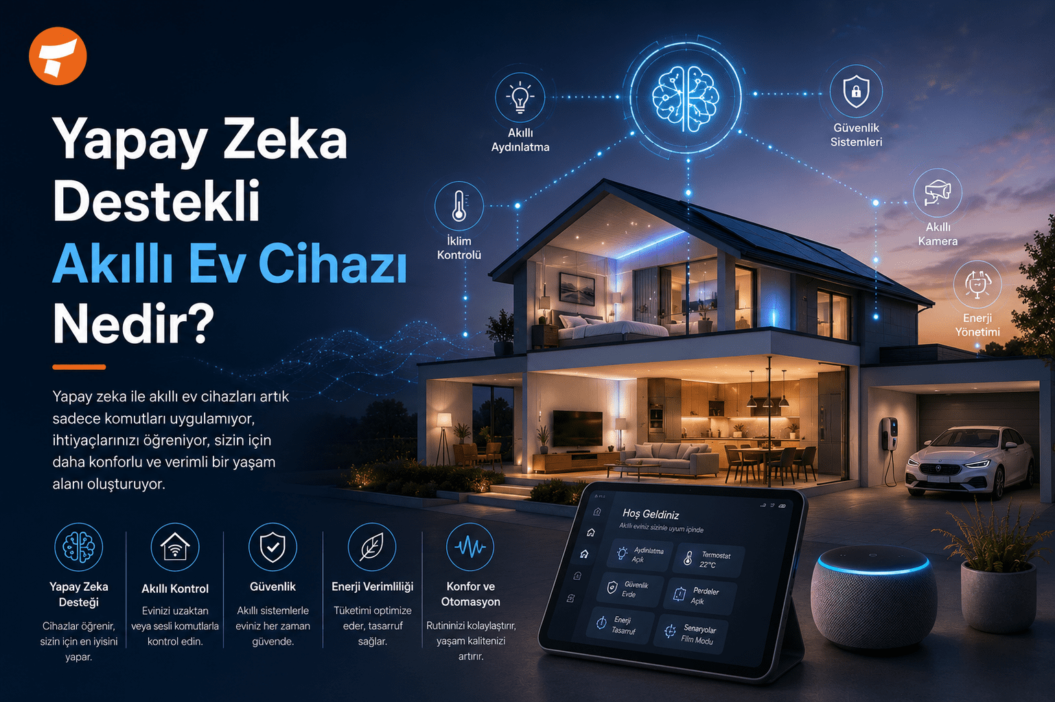 Yapay Zeka Destekli Akıllı Ev Cihazları: 2026'nın En İyi Modelleri ve Fiyatları