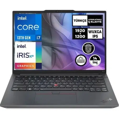 Lenovo ThinkPad E14 Gen 5 21JK0006TX i7-1355U 16 GB 512 GB SSD Iris Xe Graphics 14" WUXGA Notebook (Teşhir)