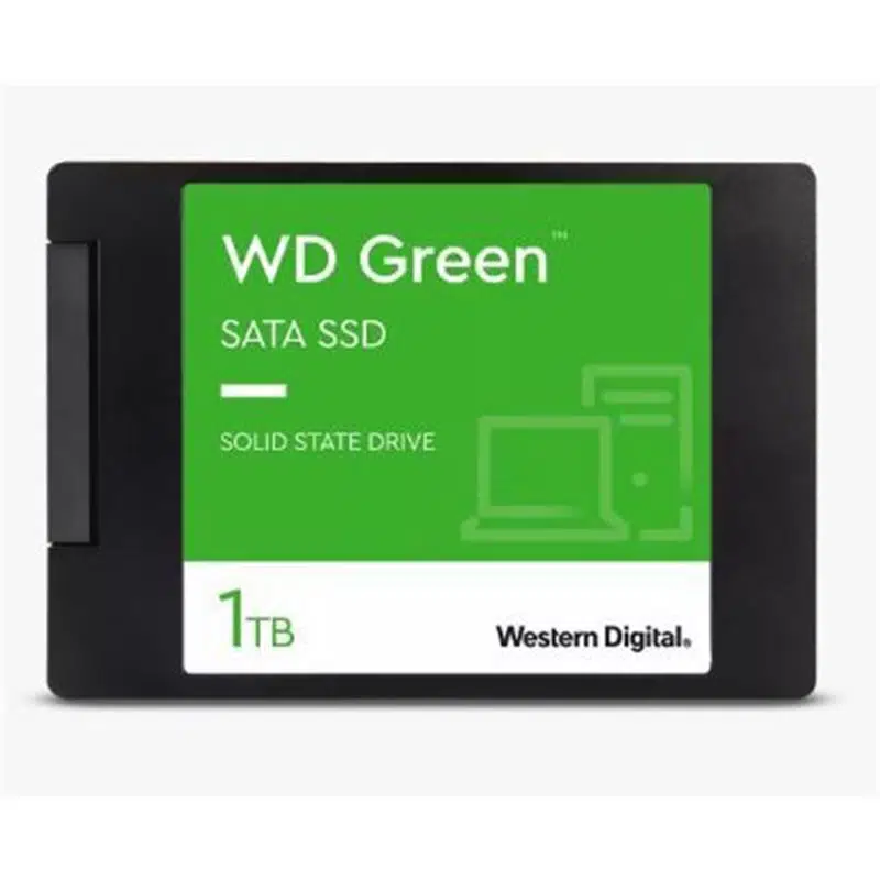 1 TB WD GREEN SATA 545MB/S 465MB/S WDS100T3G0A