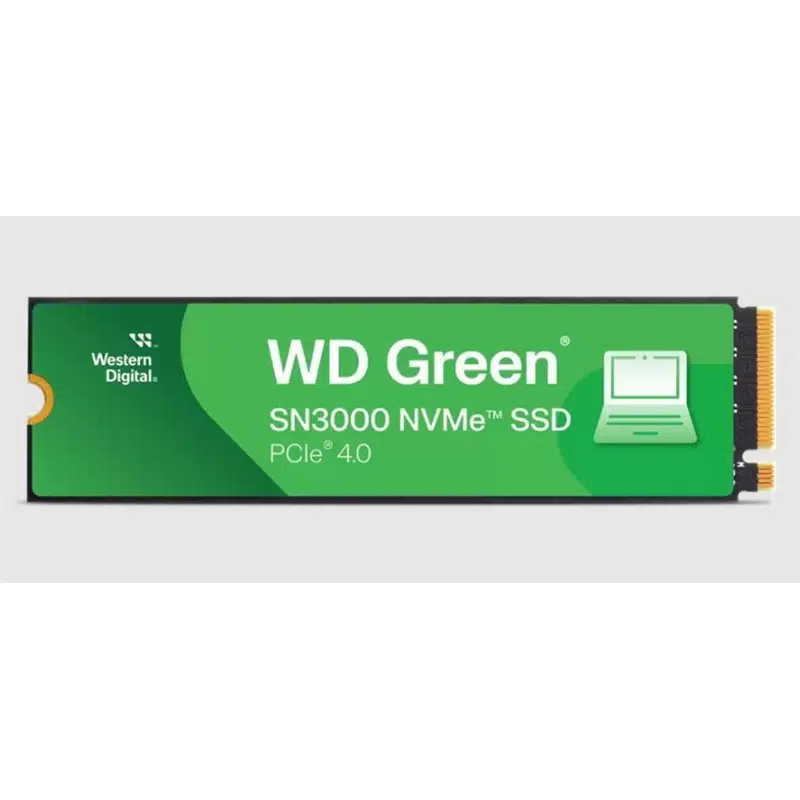 1 TB WD GREEN SN300 PCI-4.0 5000MB/S 4200MB/S M2 SSD WDS100T4G0E