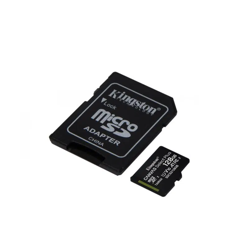 128 Gb Kıngston Canvas Select Plus Mıcro Sd Card Cl10 Sdcs2/128Gb