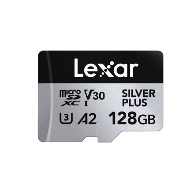 128Gb Lexar Lmssıpl128G-Bnang Hıgh-Performance Sılver Plus Mıcrosdxc Uhs-I Up To 205Mb/S Read 150Mb/S Wrıte C10 A2 V30
