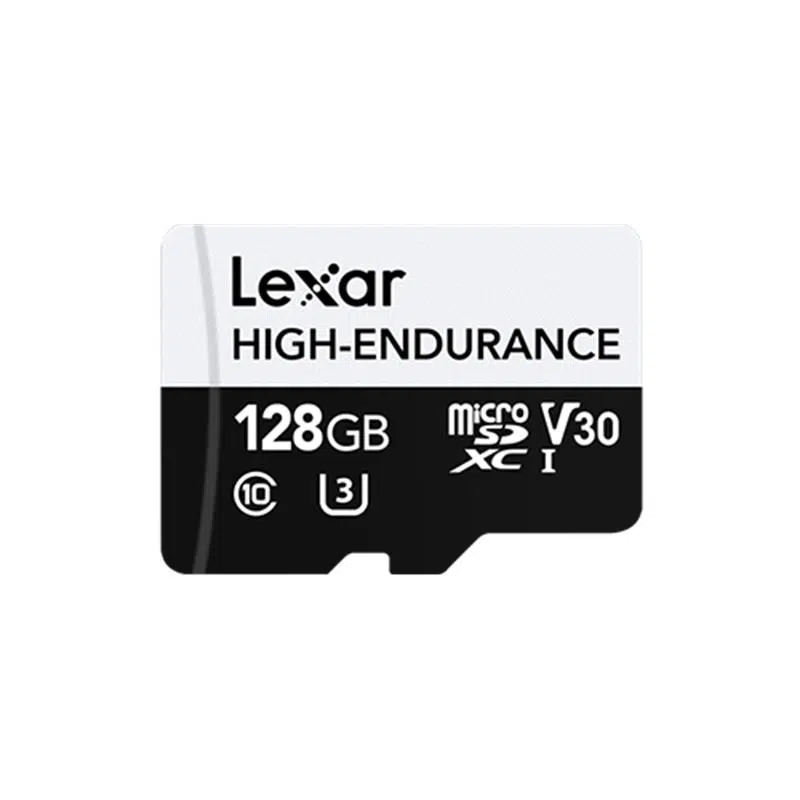 128GB LEXAR LMSHGED128G-BCNNG MICROSD HIGH-ENDURANCE MİCROSDHC/MICROSDXC C10 A1 V30 U3 HAFIZA KARTI