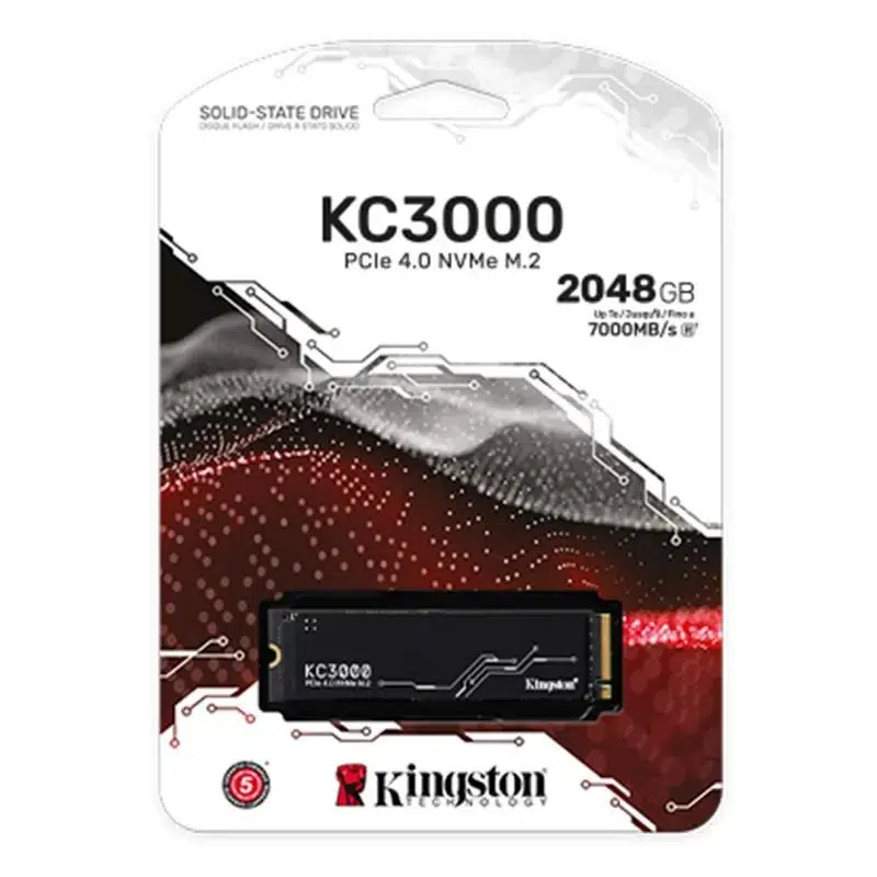 2 Tb Kıngston Pcıe 4.0 Nvme M.2 2280 7000/7000 Skc3000D/2048G
