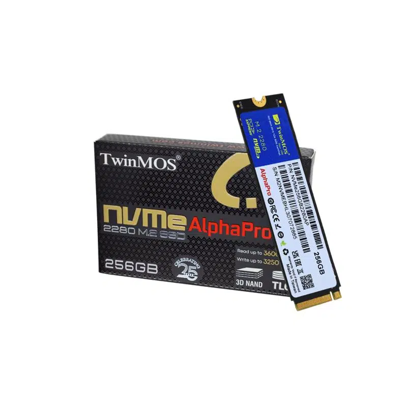 256 Gb Twınmos M.2 Pcıe Nvme 3600/3250 Nvme256Gb2280Ap