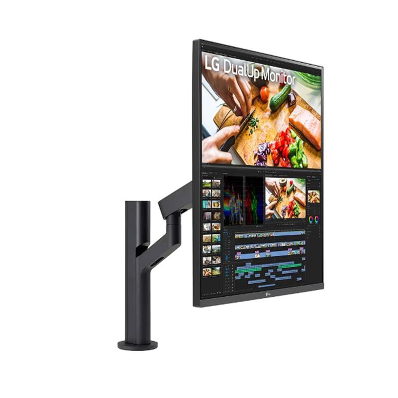 27.6 Lg 28Mq780-B Ips Dualup 5Ms 60Hz 2Xhdmı Dp Usb-C 2K Qhd 2560X2880 Hoparlor Vesa Pıvot Sıyah