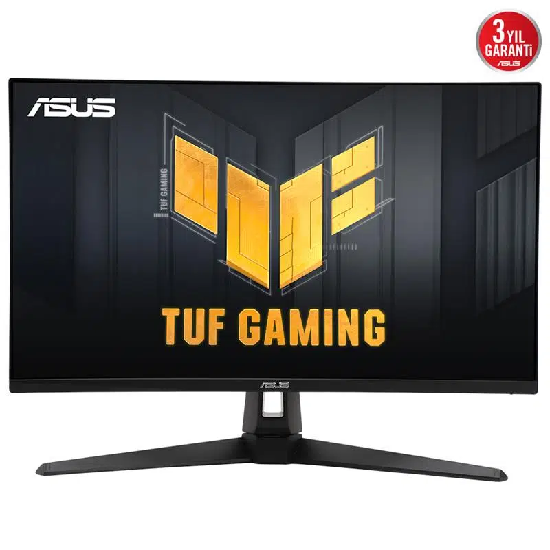 27 Asus Tuf Gamıng Vg27Aq3A Ips 1Ms 180Mhz 2Xhdmı 1Xdp Qhd 2560X1440 Hoparlör Freesync Flıcker-Free Pıvot Vesa Siyah