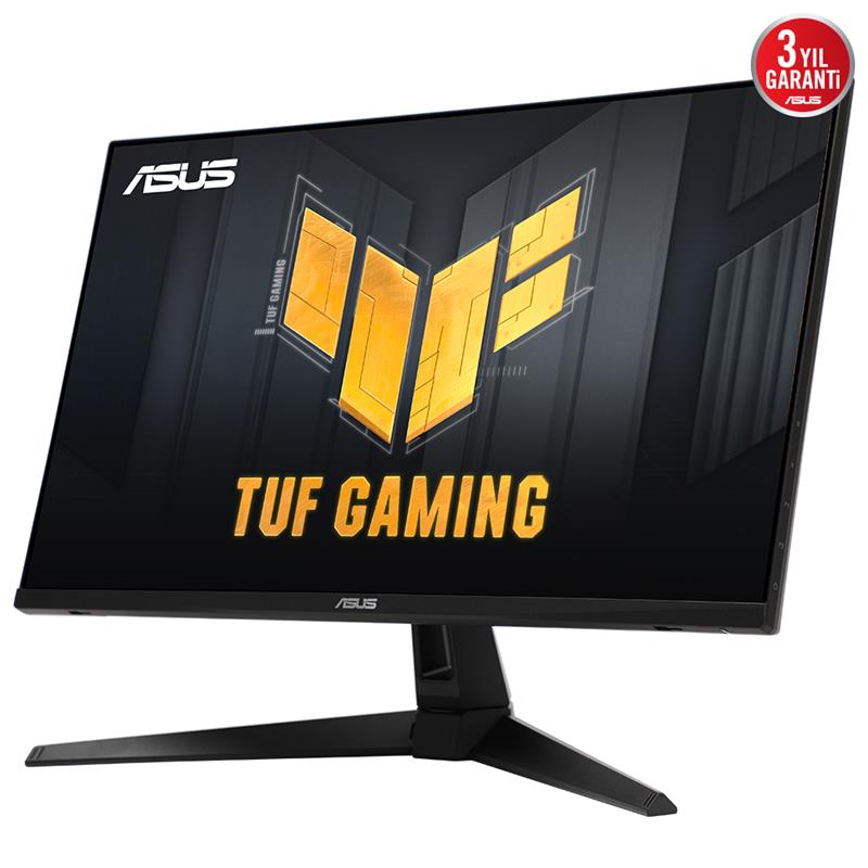 27 Asus Tuf Gamıng Vg27Aq3A Ips 1Ms 180Mhz 2Xhdmı 1Xdp Qhd 2560X1440 Hoparlör Freesync Flıcker-Free Pıvot Vesa Siyah