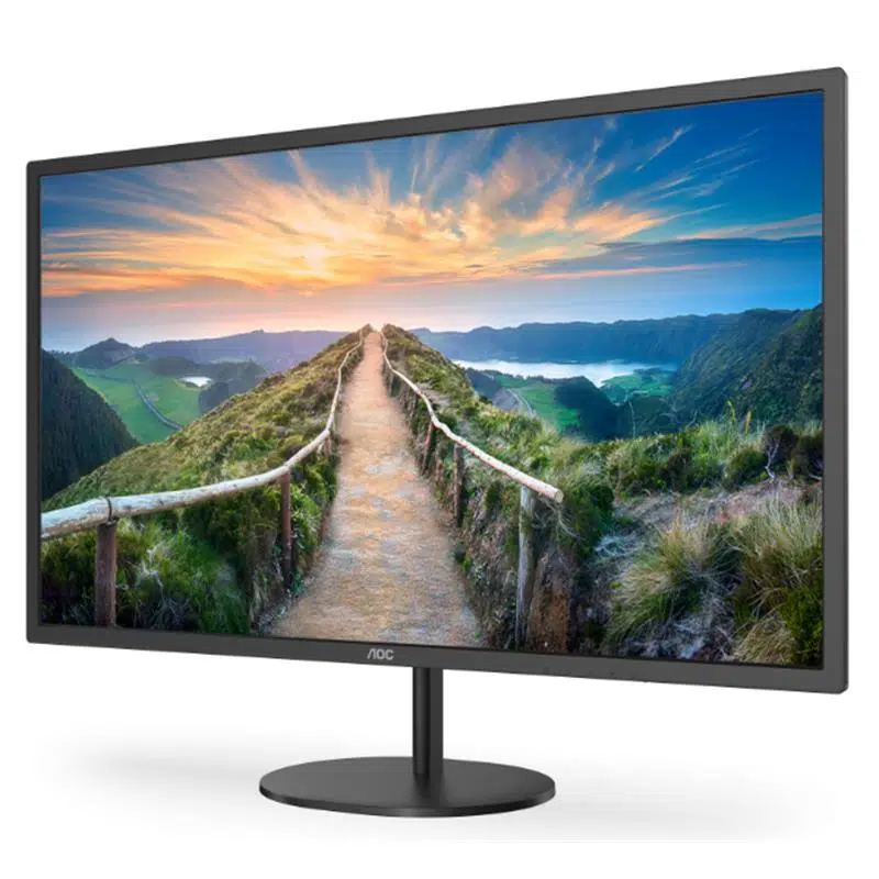 31.5 AOC Q32V4 IPS 4MS 75MHZ 1XHDMI 1XDP QHD 2560X1440 HOPARLÖR FLICKER-FREE DÜŞÜK MAVİ IŞIK VESA SİYAH