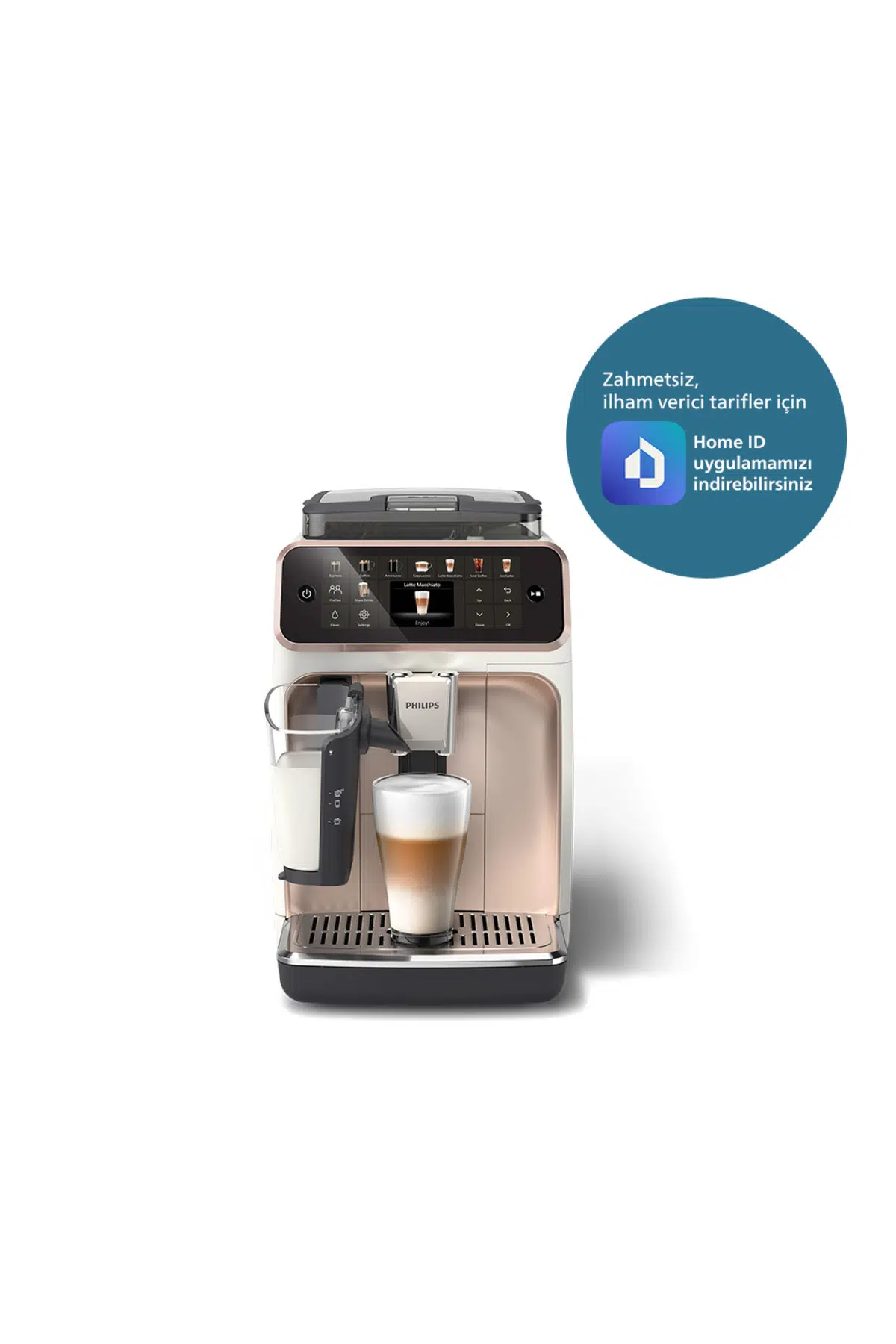 Philips 5500 Serisi LatteGo Tam Otomatik Espresso Makinesi EP5543/80