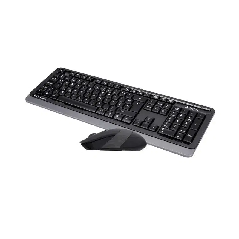 A4 TECH FG1010 GRİ F MM 2.4G KABLOSUZ KLAVYE MOUSE SET