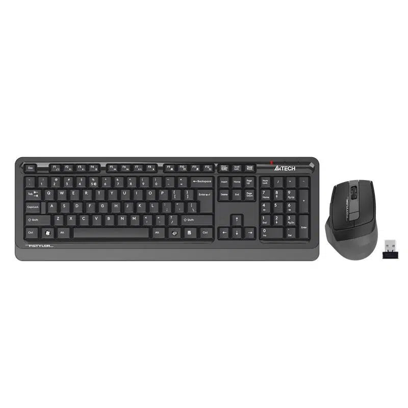 A4 Tech Fg1035 Gri Q Mm 2.4G Kablosuz Klavye Mouse Set