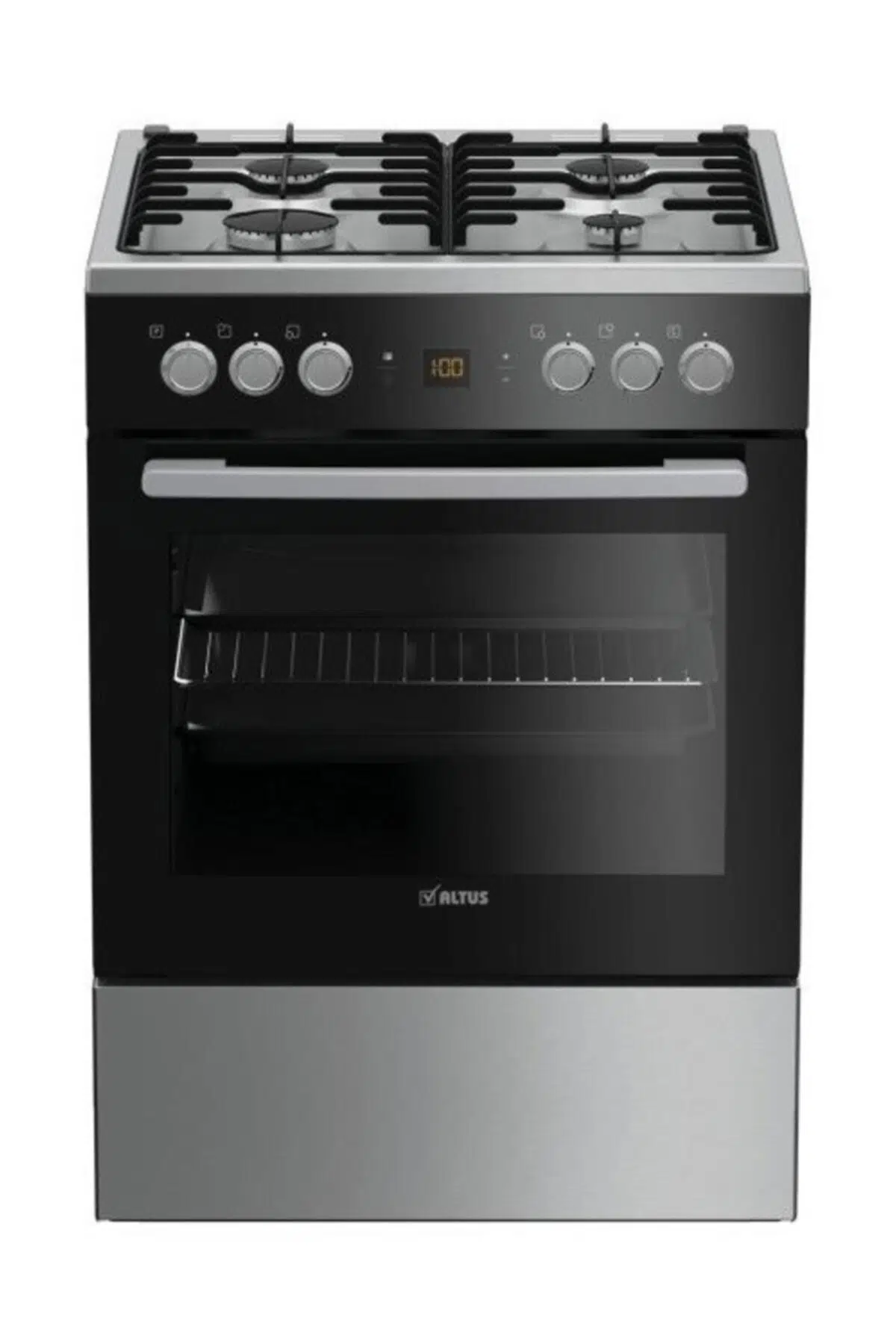 Altus Siyah Ocaklı Fırın AL 585 GTB