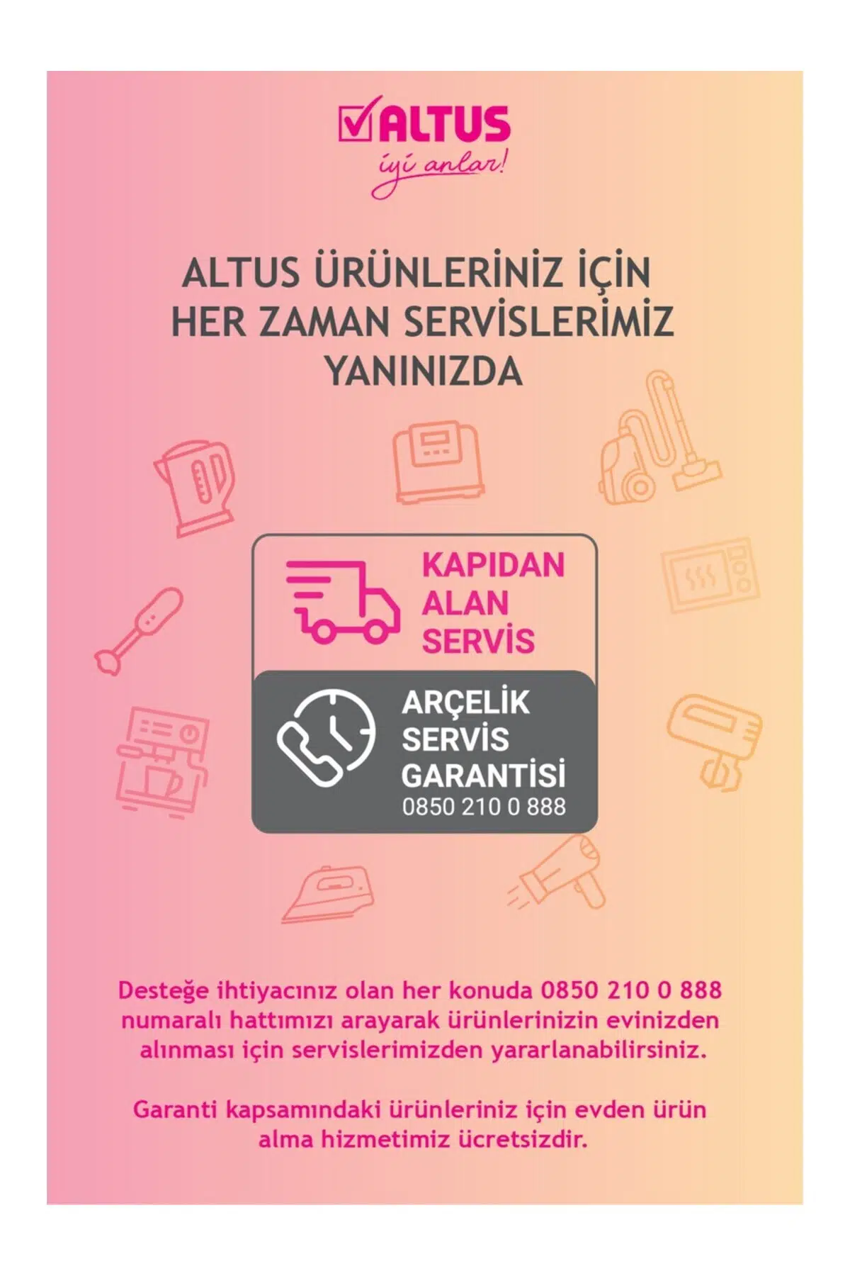 Altus AL 18 ACW Ayaklı Vantilatör