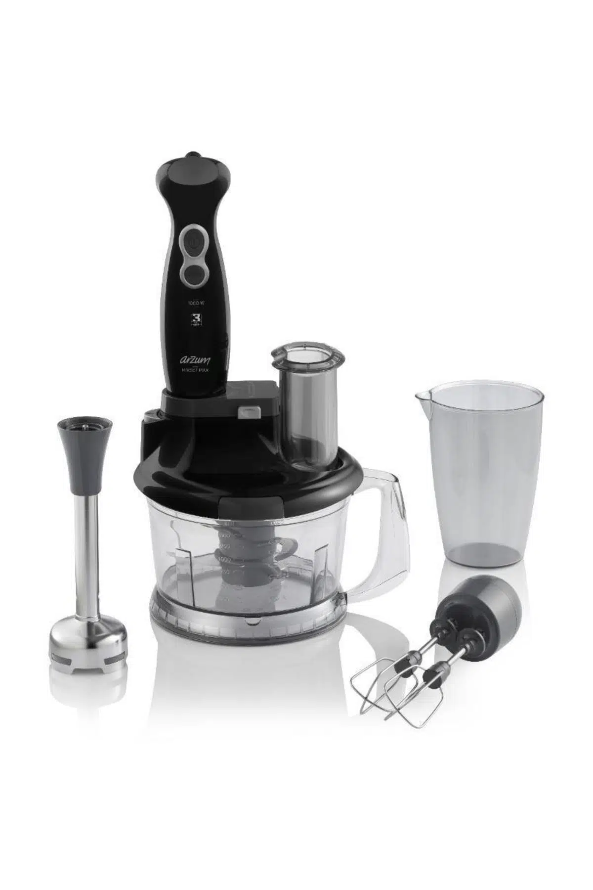 Arzum Mixset Max Siyah 1000 W Blender Seti AR1118