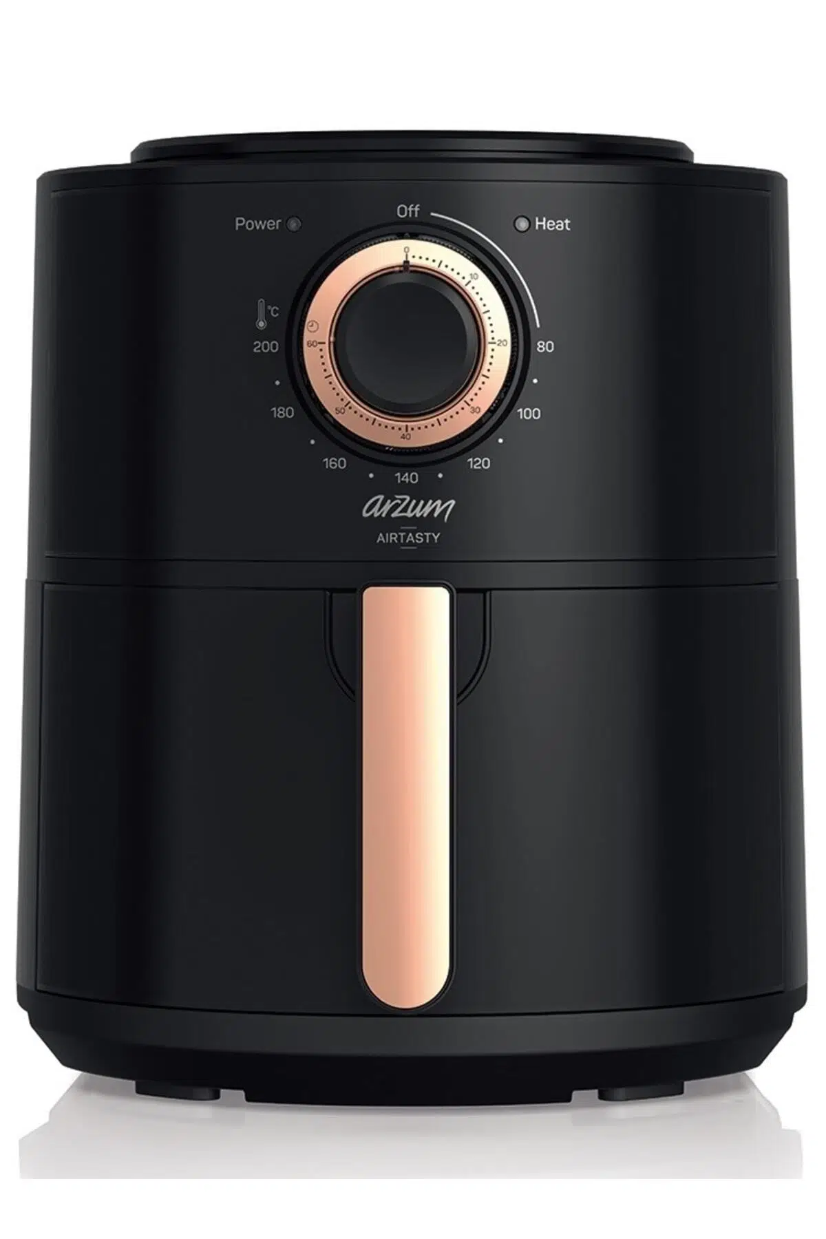 Airtasty Yağsız Fitöz Airfryer 4 Litre Kapasite, Bakır AR2062-B