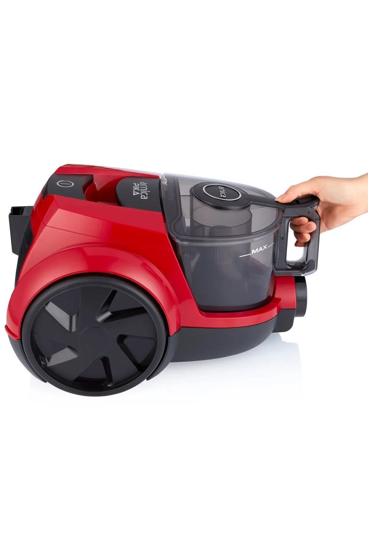 Arnica Pika Kırmızı 750 W Toz Torbasız Süpürge ET14414