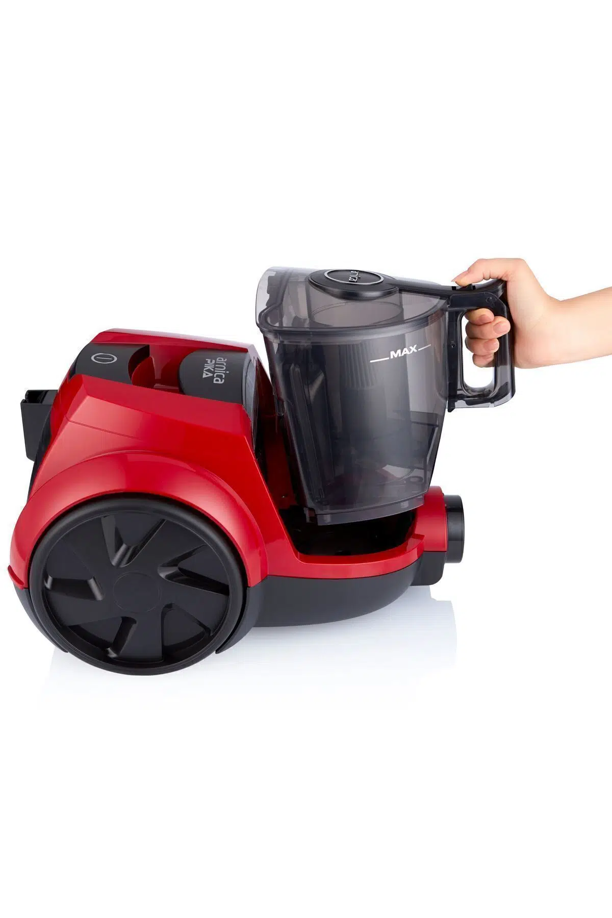 Arnica Pika Kırmızı 750 W Toz Torbasız Süpürge ET14414