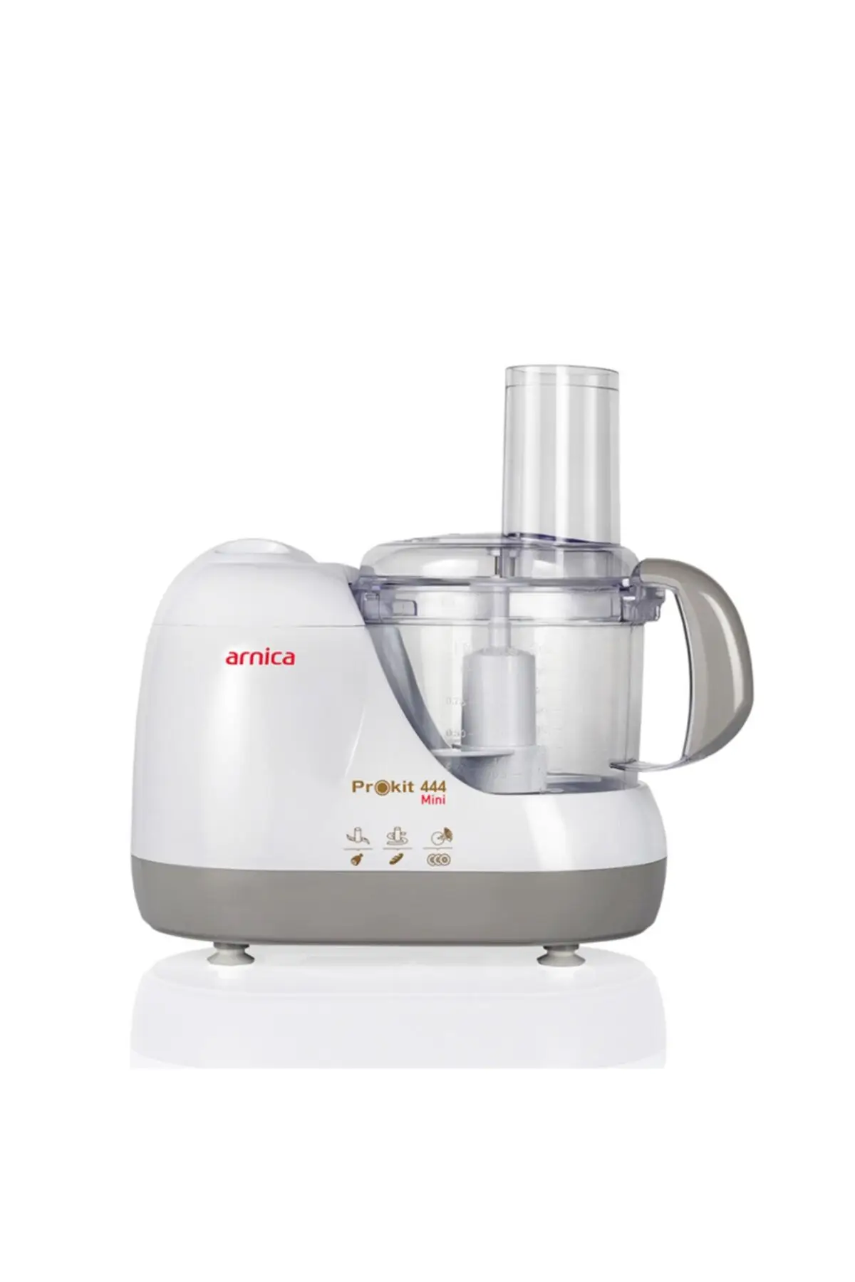 Arnica Prokit 444 Mini 600 W Beyaz Mutfak Robotu GH21030 