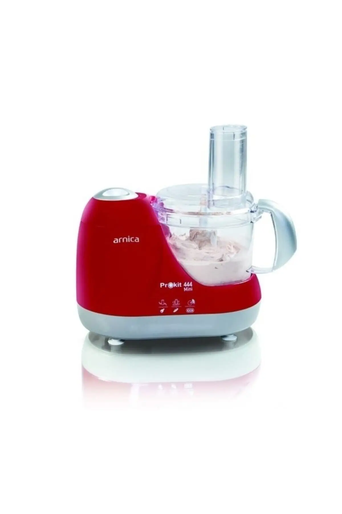 Arnica Prokit 444 Mini 600 W Kırmızı Mutfak Robotu GH21032