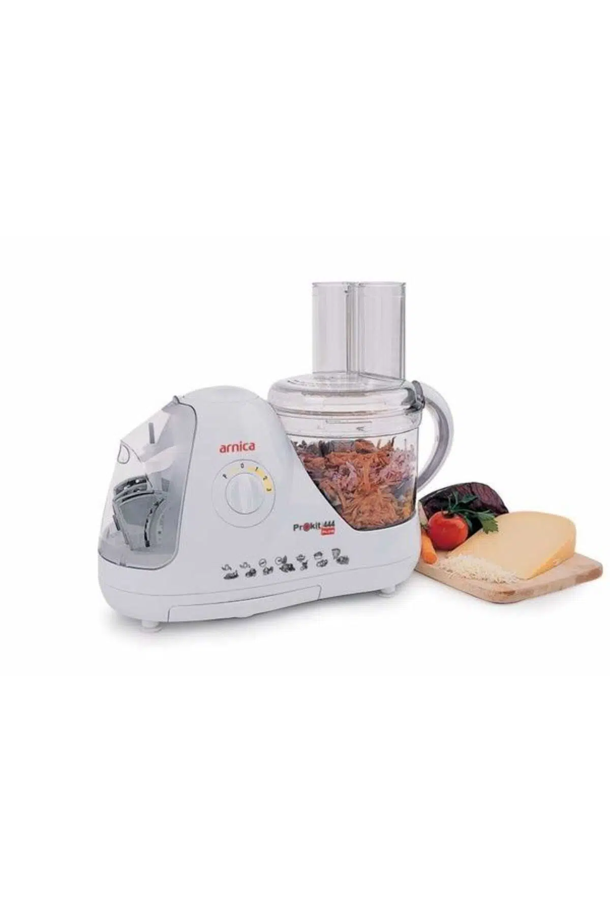Arnica Prokit 444 Plus Kompakt Beyaz 800 W Mutfak Robotu GH21020