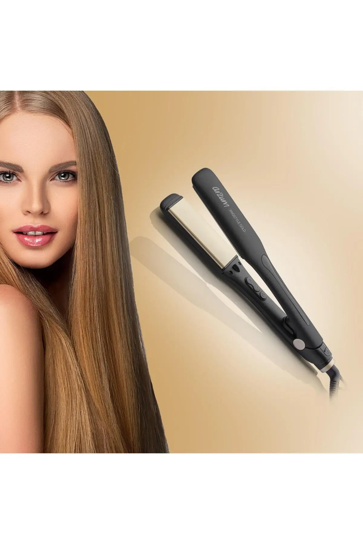 Arzum AR5081 Prostyle Gold Geniş Saç Düzleştirici