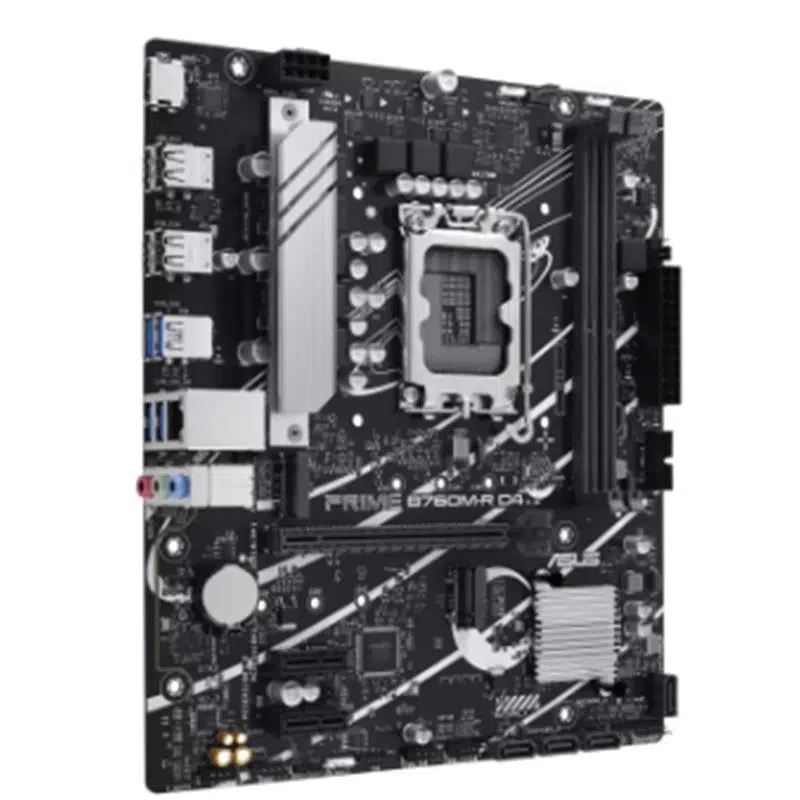 Asus Prıme B760M-R D4 Ddr4 5333Mhz 1Xhdmı 2Xm.2 Usb 3.2 Matx 1700P (12. / 13. Ve 14. Nesil İşlemci İle Uyumlu)