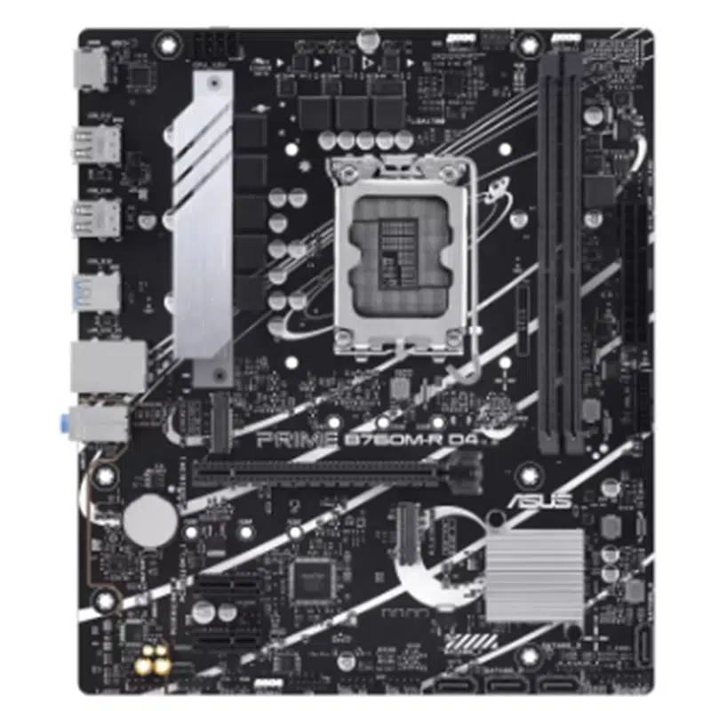 Asus Prıme B760M-R D4 Ddr4 5333Mhz 1Xhdmı 2Xm.2 Usb 3.2 Matx 1700P (12. / 13. Ve 14. Nesil İşlemci İle Uyumlu)