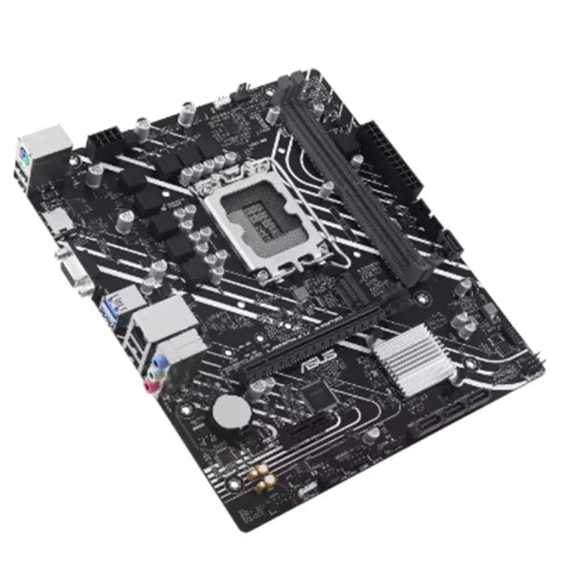 Asus Prıme H610M-K Argb Ddr5 5600Mhz 1Xvga 1Xhdmı 1Xm.2 Usb 3.2 Matx 1700P (12. / 13. Ve 14. Nesil İşlemci Uyumlu)