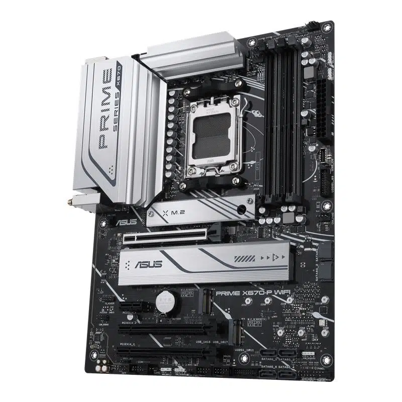 ASUS PRIME X670-P WIFI DDR5 6400MHZ 1XHDMI 1XDP 3XM.2 USB 3.2 ATX AM5 (AMD AM5 9000/8000/7000 SERİLERİ İLE UYUMLU)