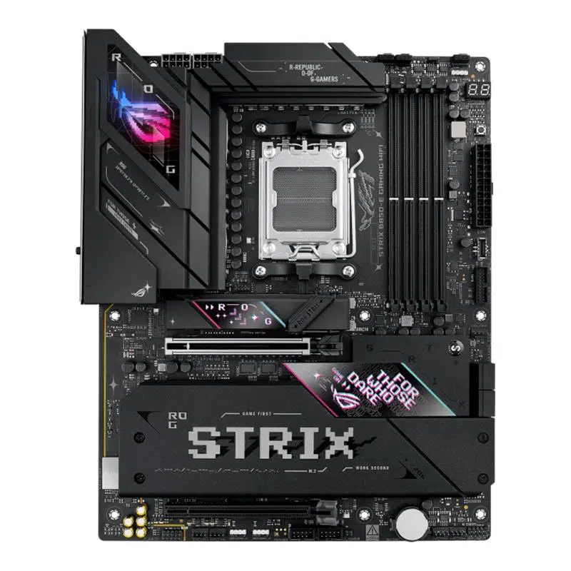 ASUS ROG STRIX B850-E GAMING WIFI DDR5 8000MT/S 1XHDMI 1XDP 1XUSB TYPE-C 5XM.2 ATX AM5( AM5 9000/8000/7000 SERİ UYUMLU)