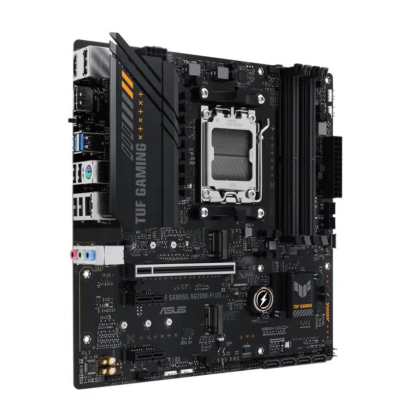 ASUS TUF GAMING A620M-PLUS DDR5 6400MHZ 1XHDMI 2XDP 2XM.2 USB 3.2 AM5 (AMD AM5 9000/8000/7000 SERİLERİ İLE UYUMLU)
