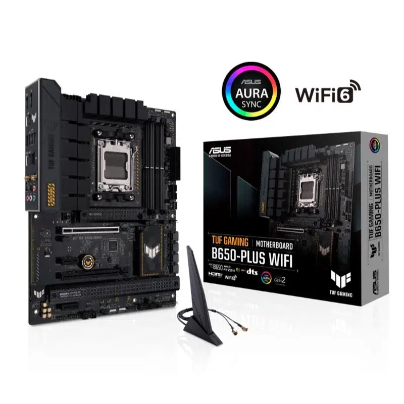 ASUS TUF GAMING B650-PLUS WIFI DDR5 6400MHZ 1XHDMI 1XDP 3XM.2 USB 3.2 ATX AM5 (AMD AM5 9000/8000/7000 SERİ İLE UYUMLU)