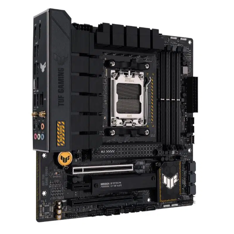 ASUS TUF GAMING B650M-PLUS WIFI DDR5 6400MHZ 1XHDMI 1XDP 2XH.2 USB 3.2 MATX AM5 (AMD AM5 9000/8000/7000 SERİ İLE UYUMLU)