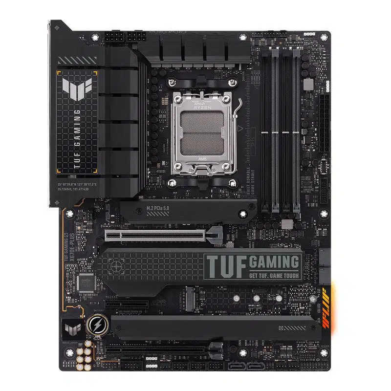 ASUS TUF GAMING X670E-PLUS DDR5 6400MHZ 1XHDMI 1XDP 4XM.2 USB 3.2 ATX AM5 (AMD AM5 9000/8000/7000 SERİLERİ İLE UYUMLU)