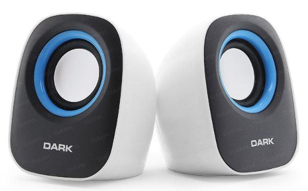 Dark Dk-Ac-Sp100 1+1 Multımedya Usb Speaker Beyaz