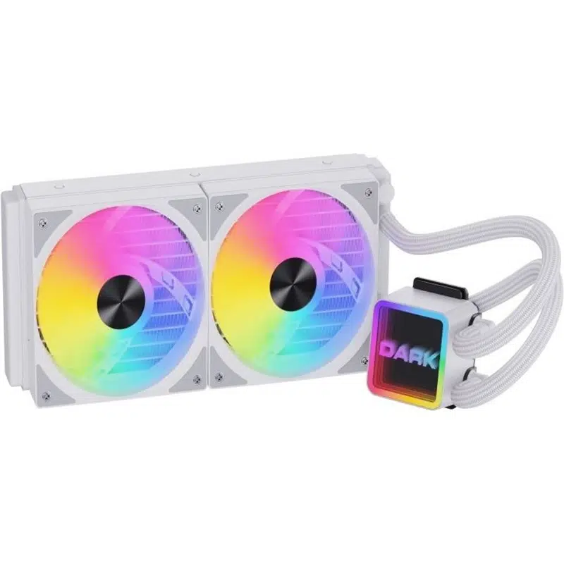 Dark Dkccw247W Aquaforce W247 240Mm Argb Ledli Sıvı Soğutma Beyaz