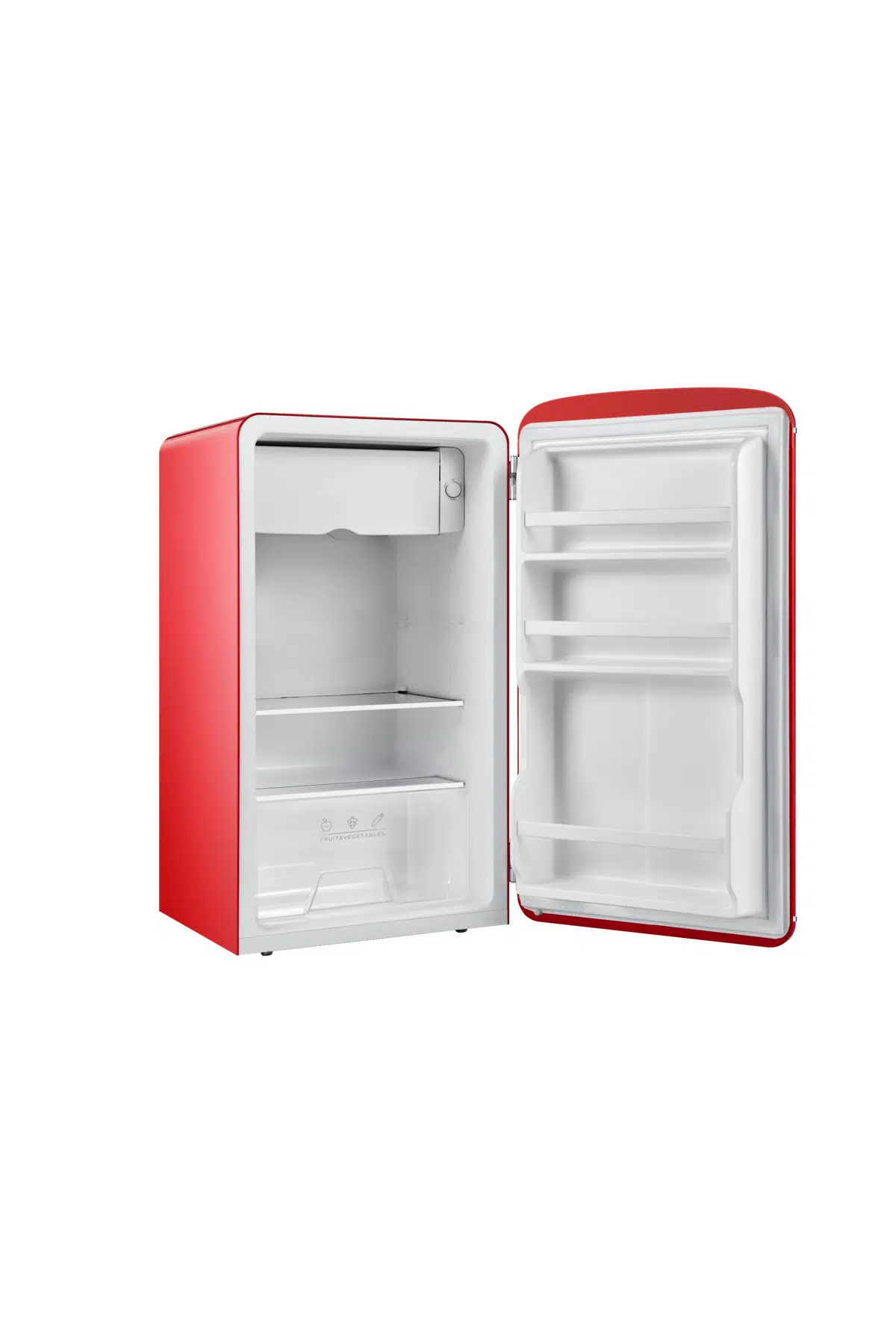 Dijitsu DB120RRE Retro Kırmızı Mini Buzdolabı