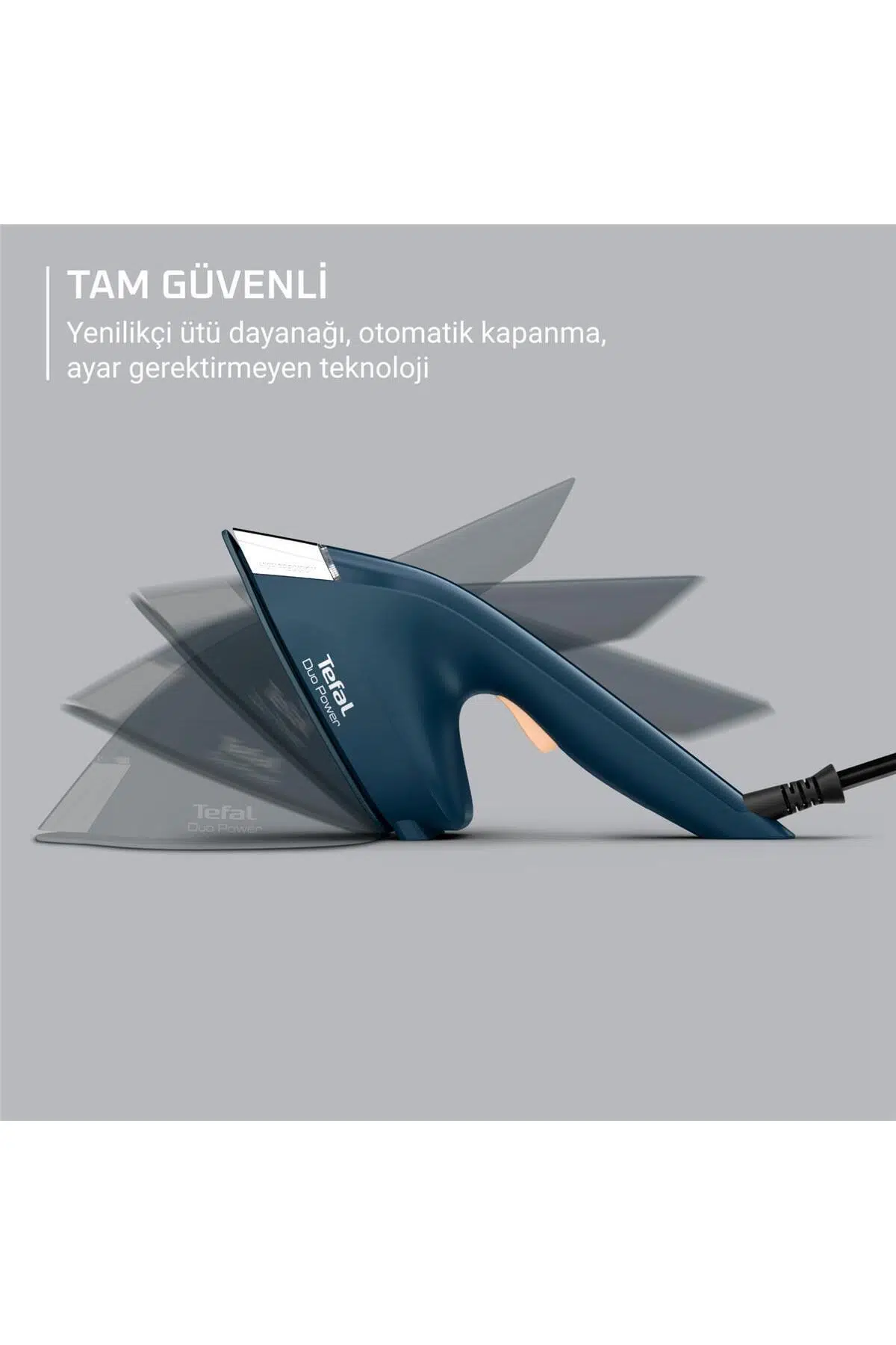Duo Power 2 in 1 Kırışıklık Giderici 1700 Watt Buharlı Düzleştirici ve Ütü