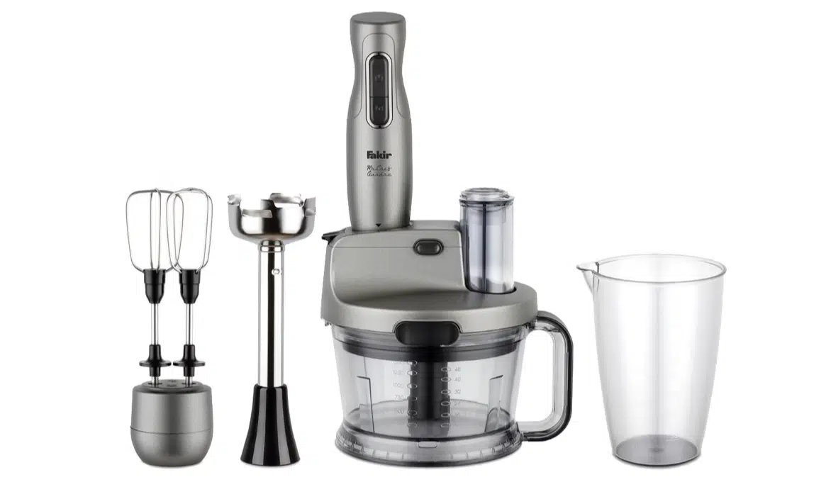 Fakir Mr.Chef Quadro Silver Stone 1000 W Blender Seti (OUTLET)