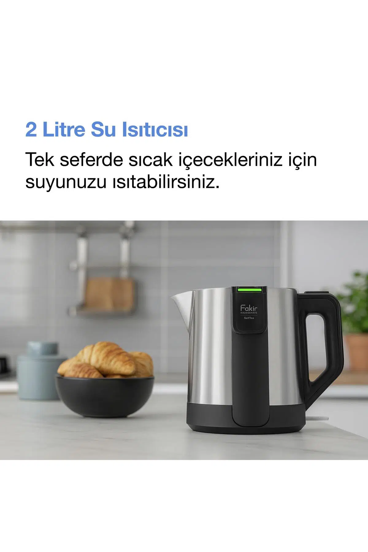 Fakir Selftea 1600 W Çelik Çay Makinesi