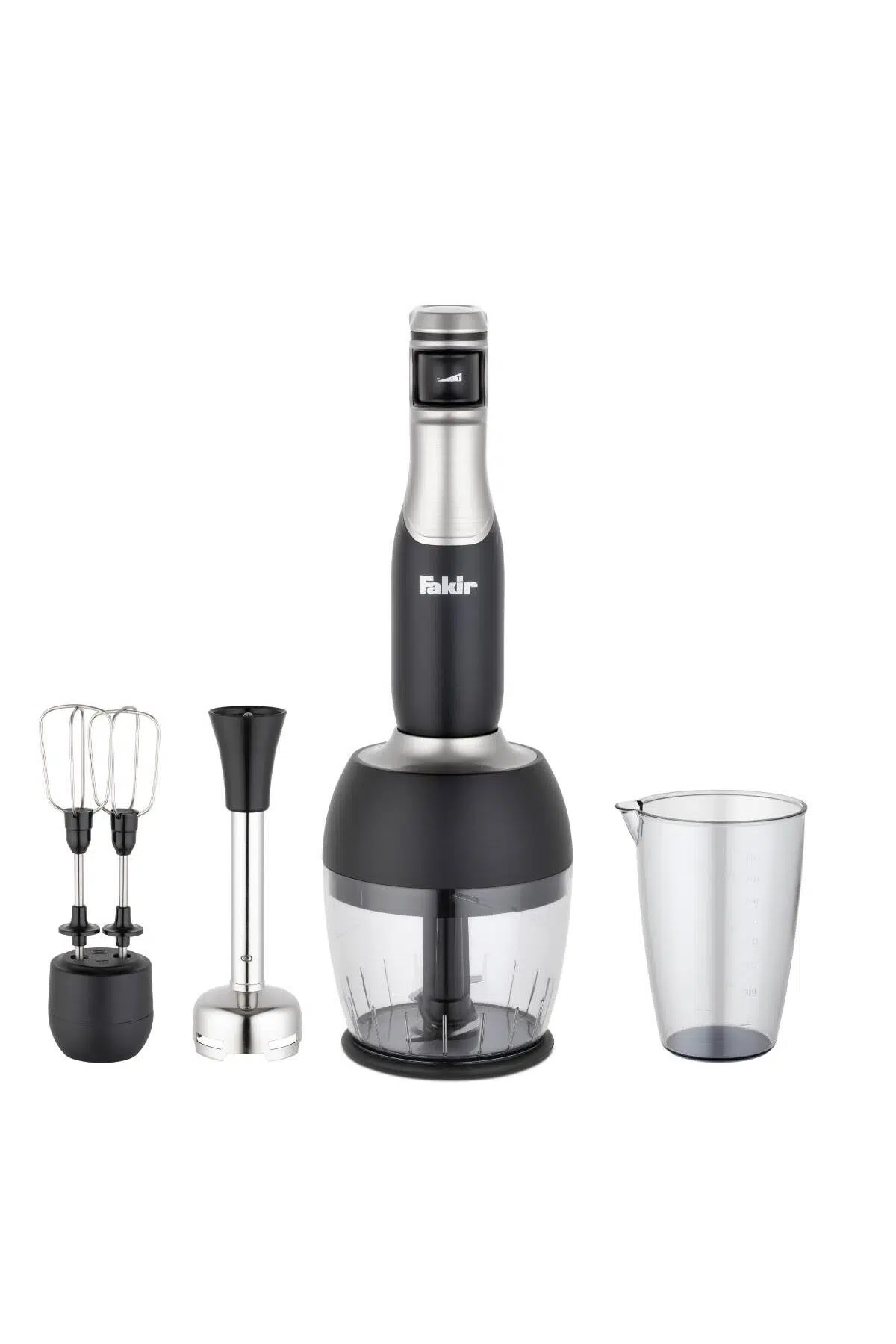Fakir Speed Lucca 1000 W Black Silver Blender Seti