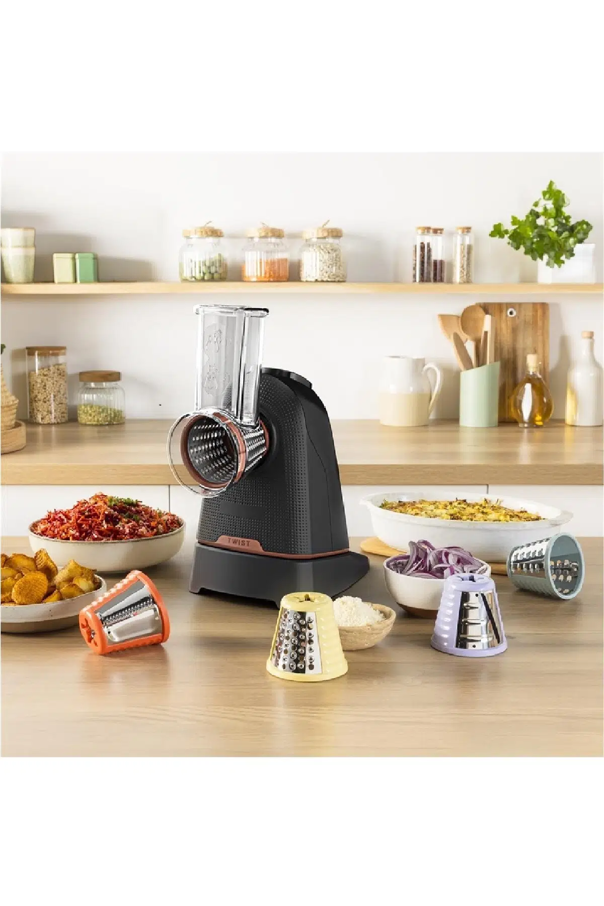 Tefal Fresh Express Twist Rende Doğrayıcı 1510003226
