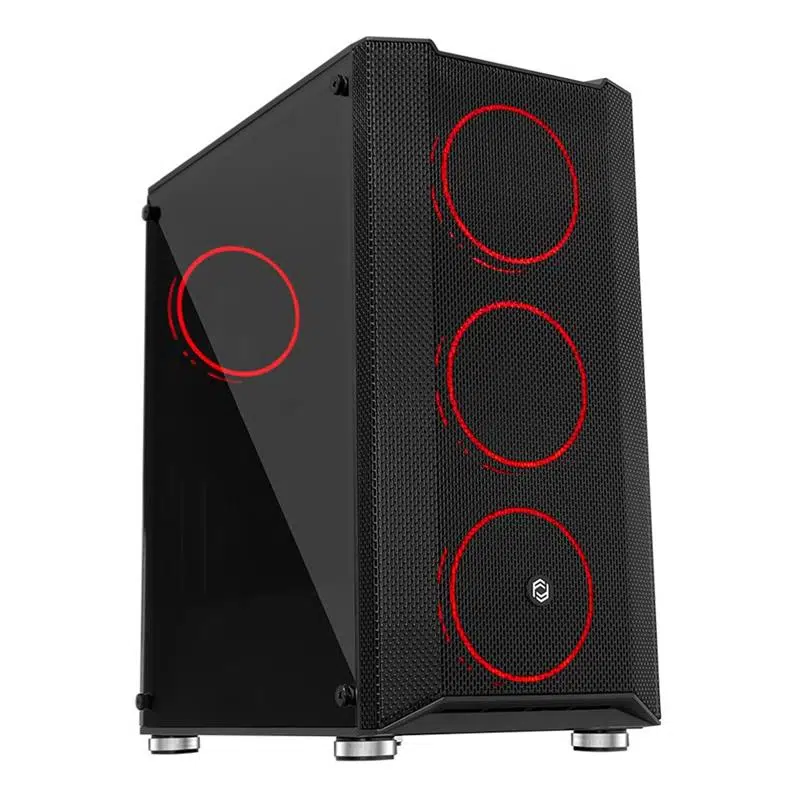 Frısby Fc-9405G 650W 80+ 4X120Mm Dual Rıng Rgb Fan Usb 3.0 Midi Tower Siyah Kasa