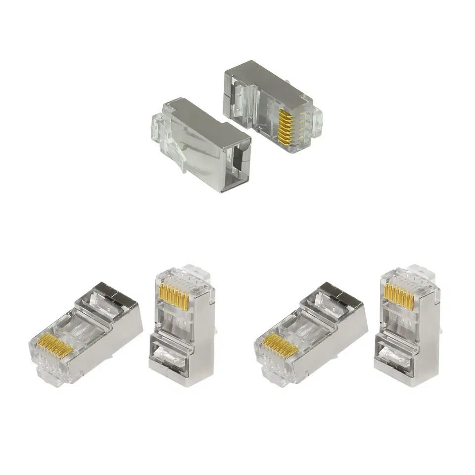 Frısby Fnw-Rj4522N Rj45 Ftp Cat6 Konnektor Metal 100Lü Paket