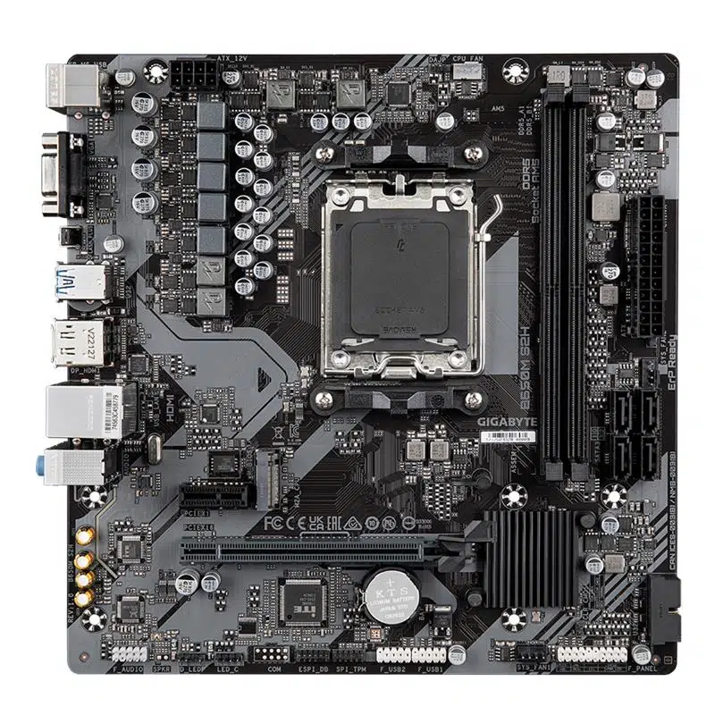 Gıgabyte B650M S2H Ddr5 6400Mhz 1Xvga 1Xhdmı 1Xdp 1Xm.2 Usb 3.2 Matx Am5 (Amd Am5 9000/8000/7000 Serileri İle Uyumlu)