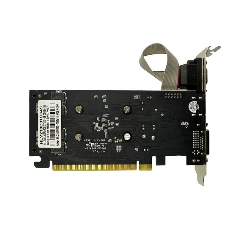 Hı-Level Geforce Gt210 1Gb Ddr3 64Bıt 1Xvga 1Xhdmı 1Xdvı Ekran Kartı